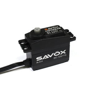Savox SC-1257TG Servo de engranaje de titanio "Super Speed" digital estándar