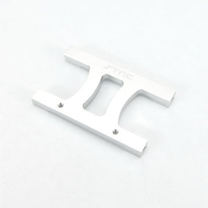 ST Racing Aluminum Heavy Duty Chassis Center "H" Brace, Silver, for Axial SCX10 / SCX10 II