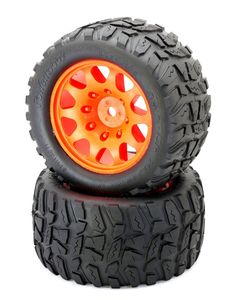 Powerhobby Raptor XL Belted Tires / Viper Wheels (2) Traxxas X-Maxx 8S *Descontinuado