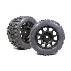 Power Hobby Raptor XL Belted Tires, w/ Viper Wheels, for Traxxas X-Maxx 8S (2pcs) *Archived