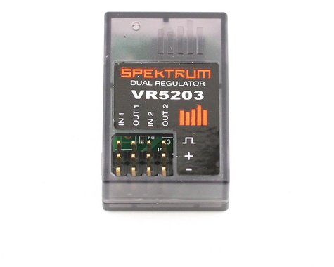 Regulador de doble salida Spektrum RC VR5203 *Descontinuado