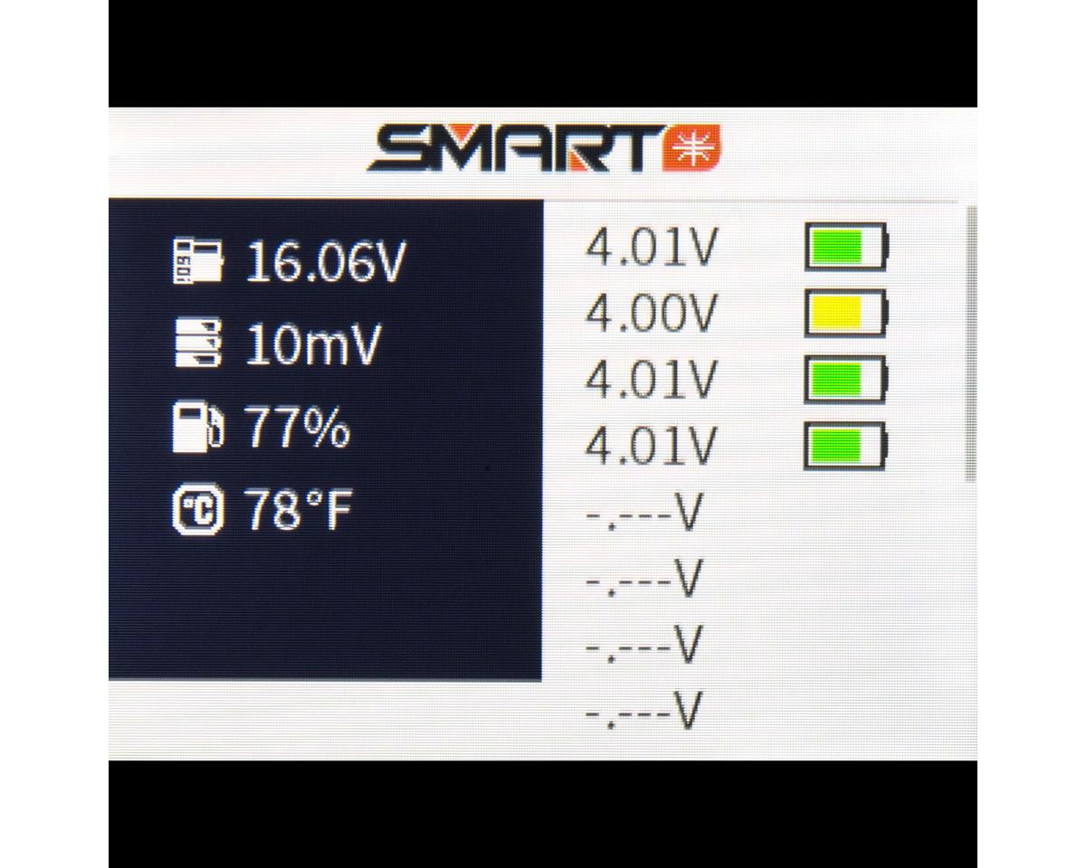 Spektrum RC XBC100 SMART Comprobador de celdas de batería y servocontrolador 