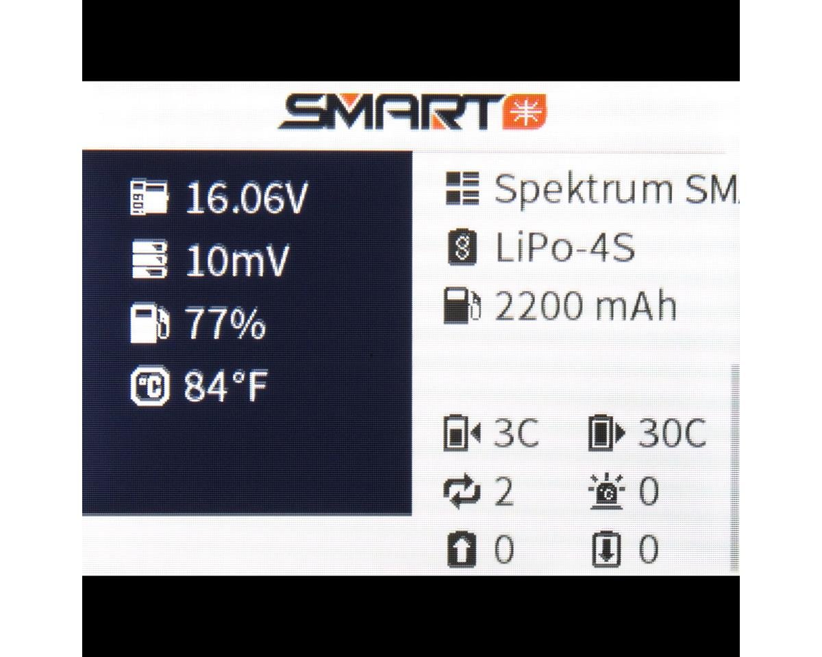 Spektrum RC XBC100 SMART Comprobador de celdas de batería y servocontrolador 