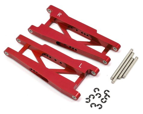 ST Racing Concepts Aluminum Rear A-Arm Set (Red)