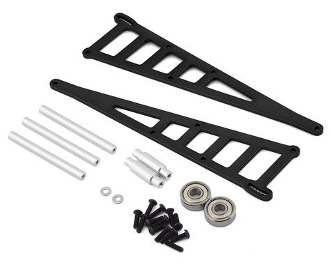 ST Racing Concepts Traxxas Slash Aluminio Ajustable Wheelie Bar Kit (Negro) *Discontinuado