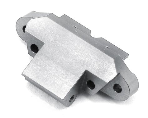ST Racing Concepts Yeti placa protectora delantera de aluminio/montaje de pasador de bisagra (plata