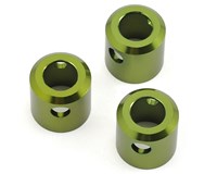 ST Racing Concepts Aluminum Driveshaft Cups (3) (Green) *DISCONTINUED