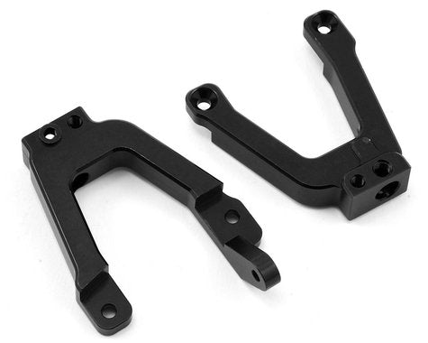ST Racing Aluminum Front Shock Towers w/Panhard Link Mount, Black, for SCX10 II, 1pr