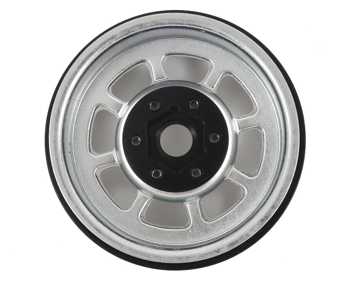 SSD RC Trail 1.9 Steel Beadlock Crawler Wheels (Silver) (2)