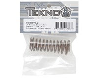 Tekno RC Low Frequency 75mm Front Shock Spring Set (Grey - 3.34lb/in) (1.6x12.3) *Archived