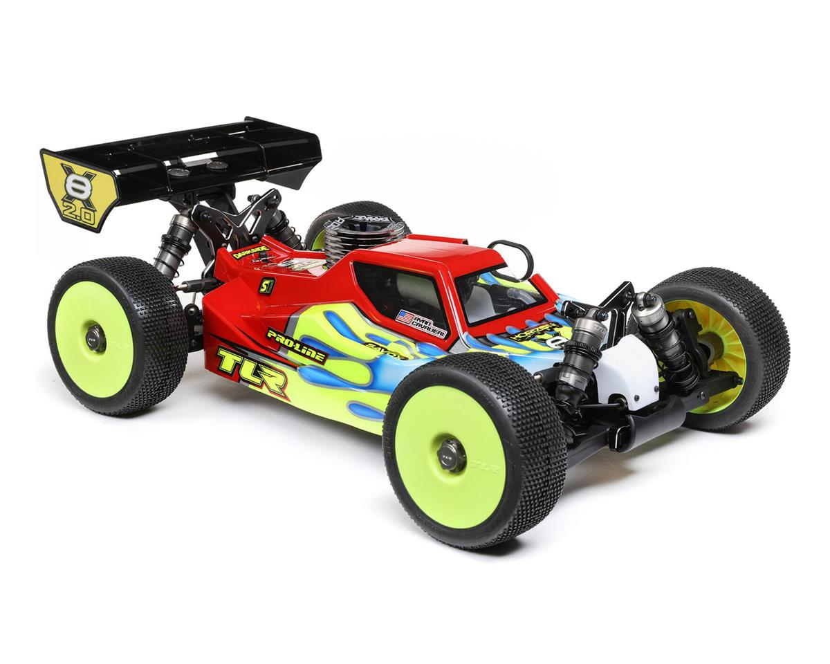 Team Losi Racing 1/8 8IGHT-X/E 2.0 Combo 4WD Nitro/Electrical Race Buggy Kit