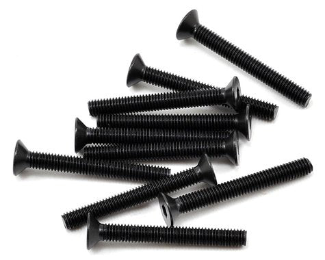 Team Losi Racing 3x25mm Flat Head Screw (10)