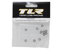 Team Losi Racing 22-4 Aluminum Caster Block Ball Stud Spacer Set * Archived