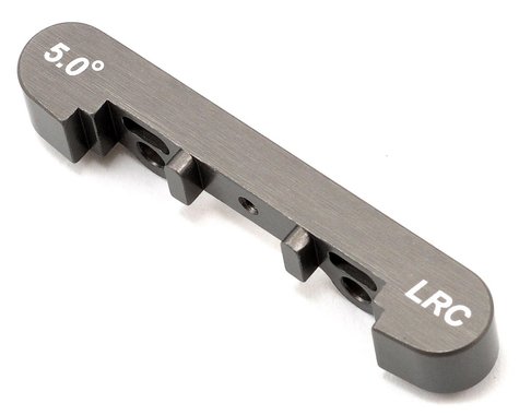 Team Losi Racing Aluminio 5° Low Roll Center Toe Plate (TLR 22) - LIQUIDACIÓN