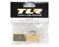 Team Losi Racing 22 4.0 Rear Brass Plate Set *Archived