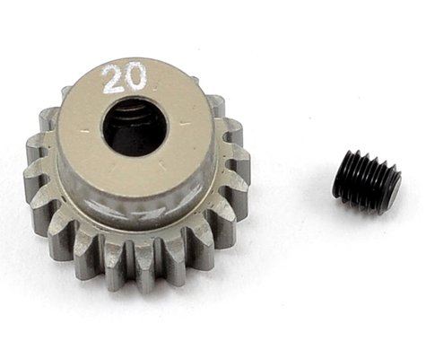 Engranaje de piñón Team Losi Racing Aluminio 48P (diámetro de 3,17 mm) (20T)