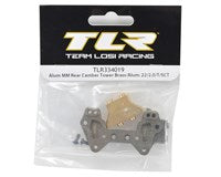 Team Losi Racing Aluminum/Brass Mid Motor Rear Camber Block