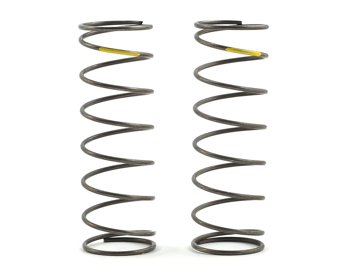 Team Losi Racing 16mm EVO Front Shock Spring Set (Yellow - 4.7 Rate) (2)