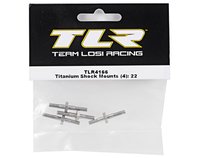 Team Losi Racing Titanium Shock Mount Set (4) (TLR 22) *Archived