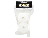 Team Losi Racing 12mm Hex 2.2" 1/10 Stadium Truck Wheels (2) (TLR 22T) (White) *Archived