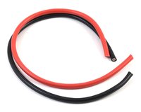 Kit de cables de alimentación TQ Wire 10AWG (negro y rojo) (12")