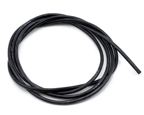 Cable de silicona TQ Wire 16awg (negro) (3')
