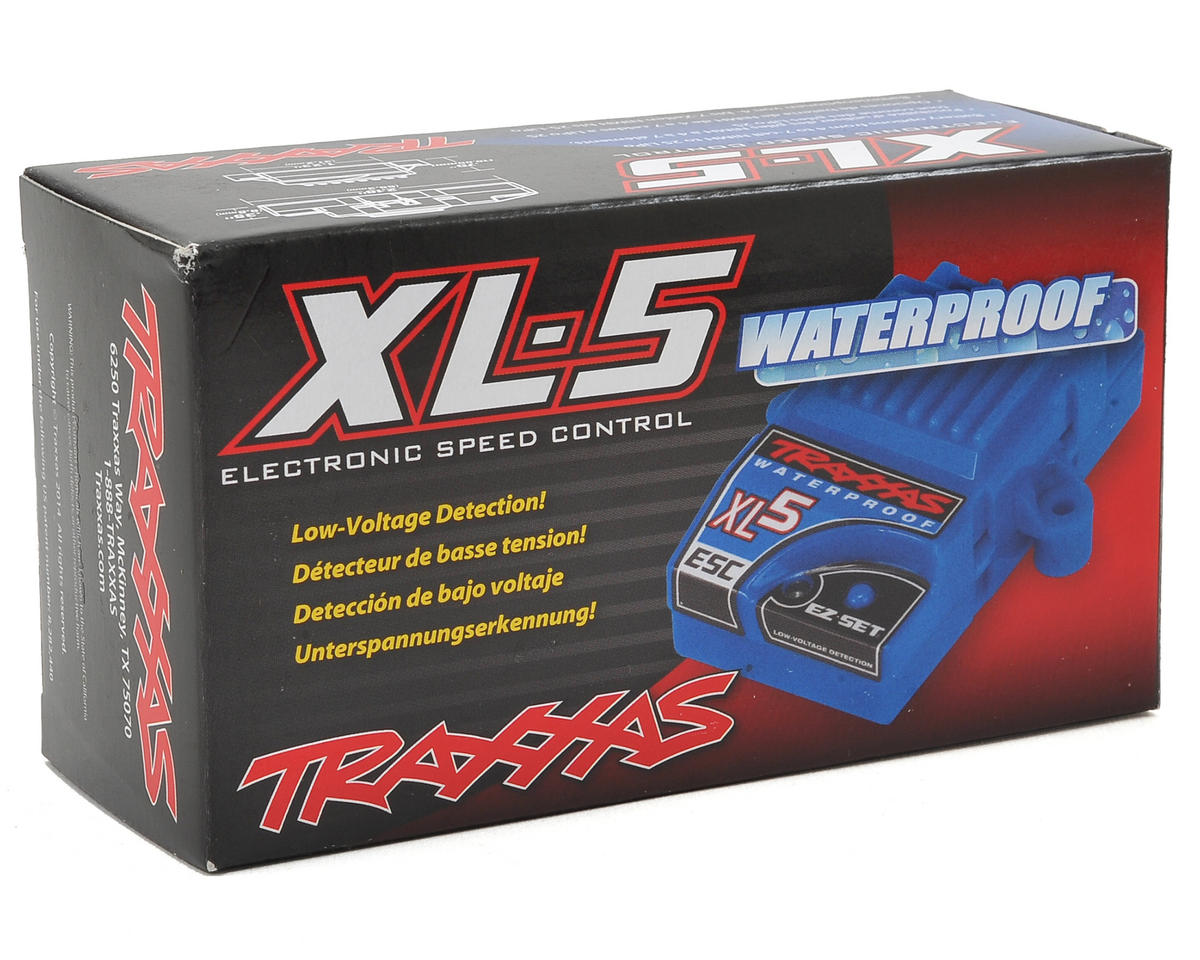 Traxxas XL-5 Waterproof ESC w/Low Voltage Detection
