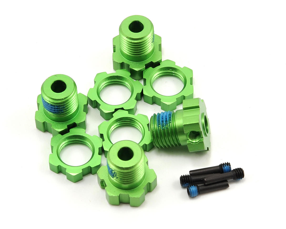 Traxxas 17mm Splined Wheel Hub Set (4) (Assorted Colors)