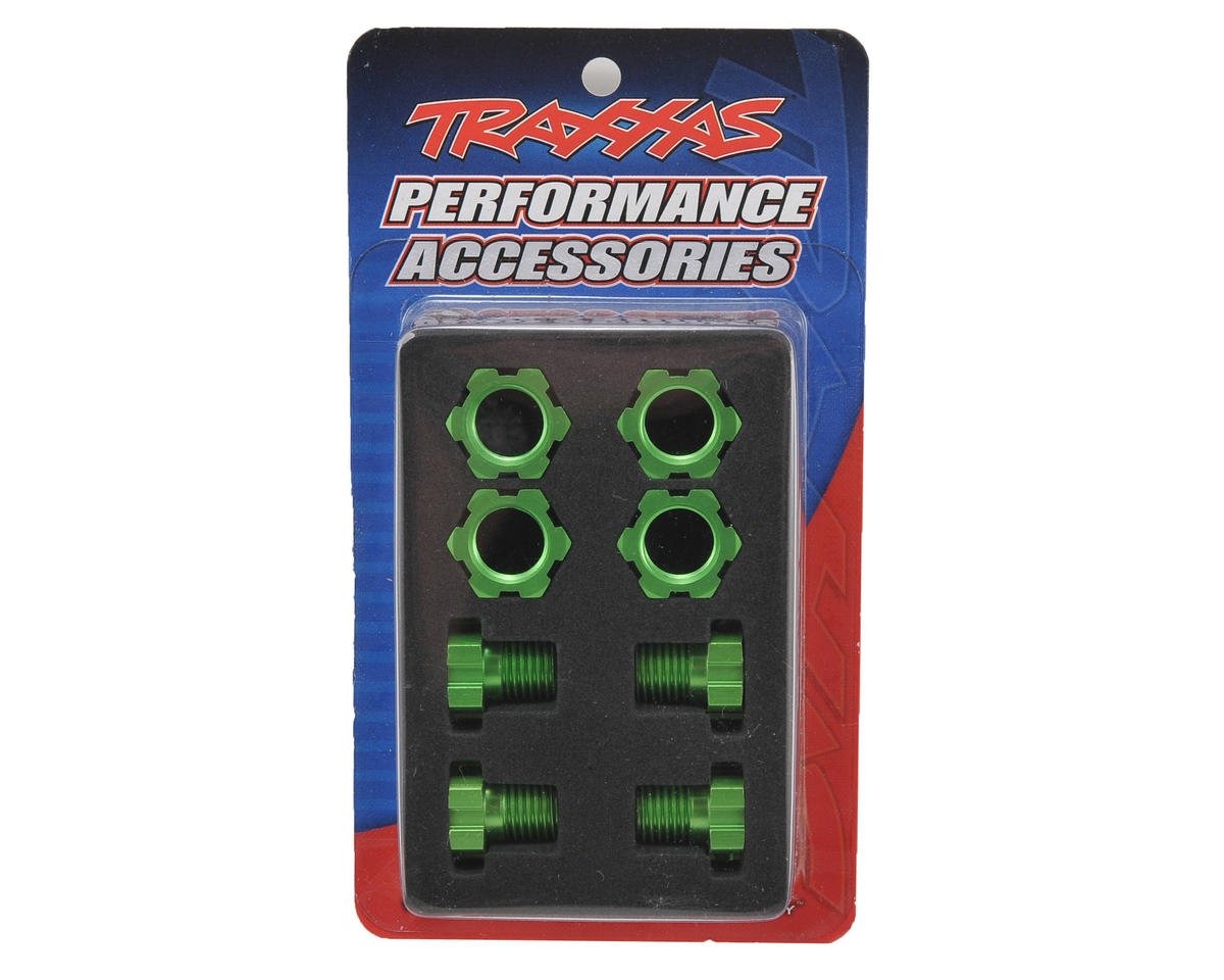 Traxxas 17mm Splined Wheel Hub Set (4) (Assorted Colors)