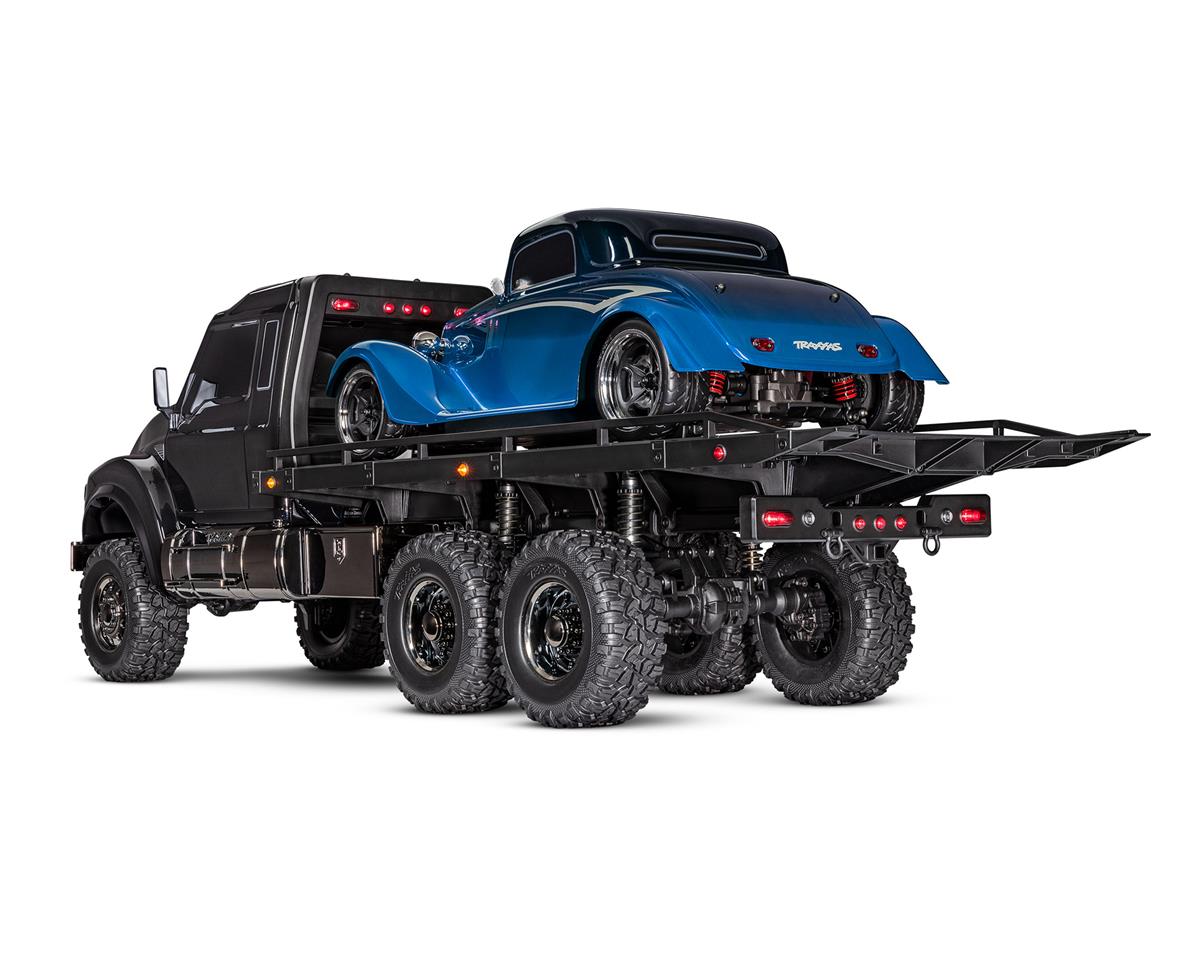 Traxxas TRX-6 RTR 1/10 6x6 Ultimate RC Hauler Flatbed Tow Truck w/ Pro Scale Winch