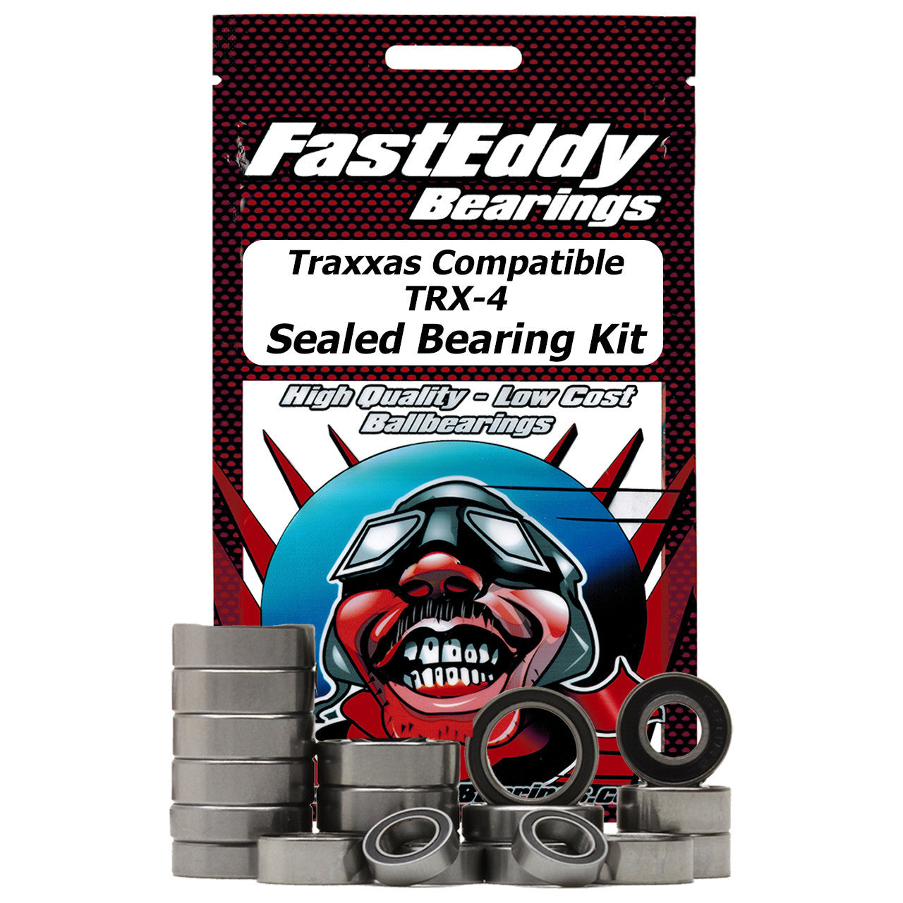 Fast Eddy Sealed Bearing Kit: Traxxas TRX-4