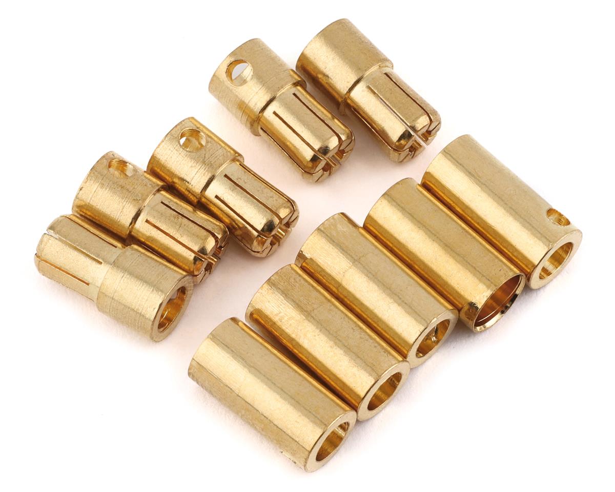 Yeah Racing 6.5mm High Current Bullet Plugs (5 Female/5 Male) *Archived